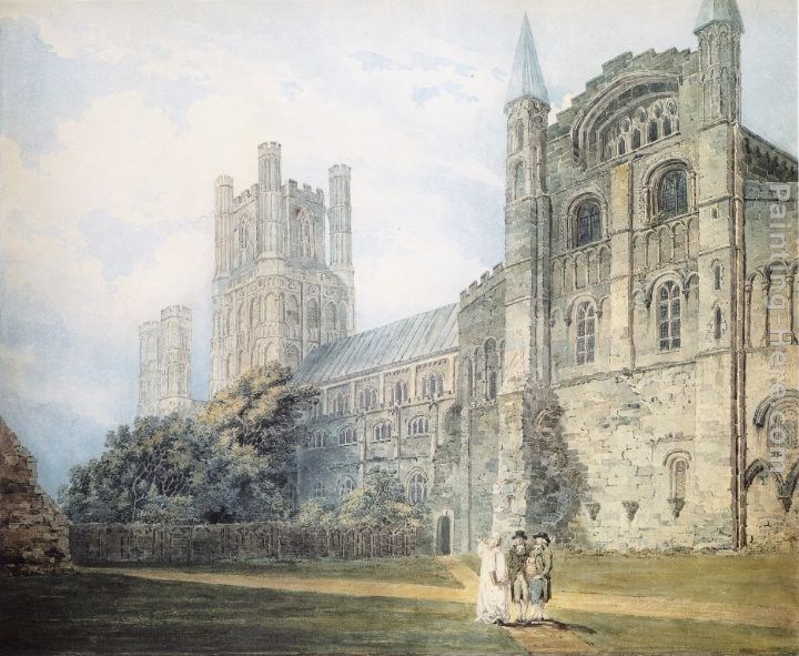 Thomas Girtin Ely Cathedral from the South-East (after James Moore)
